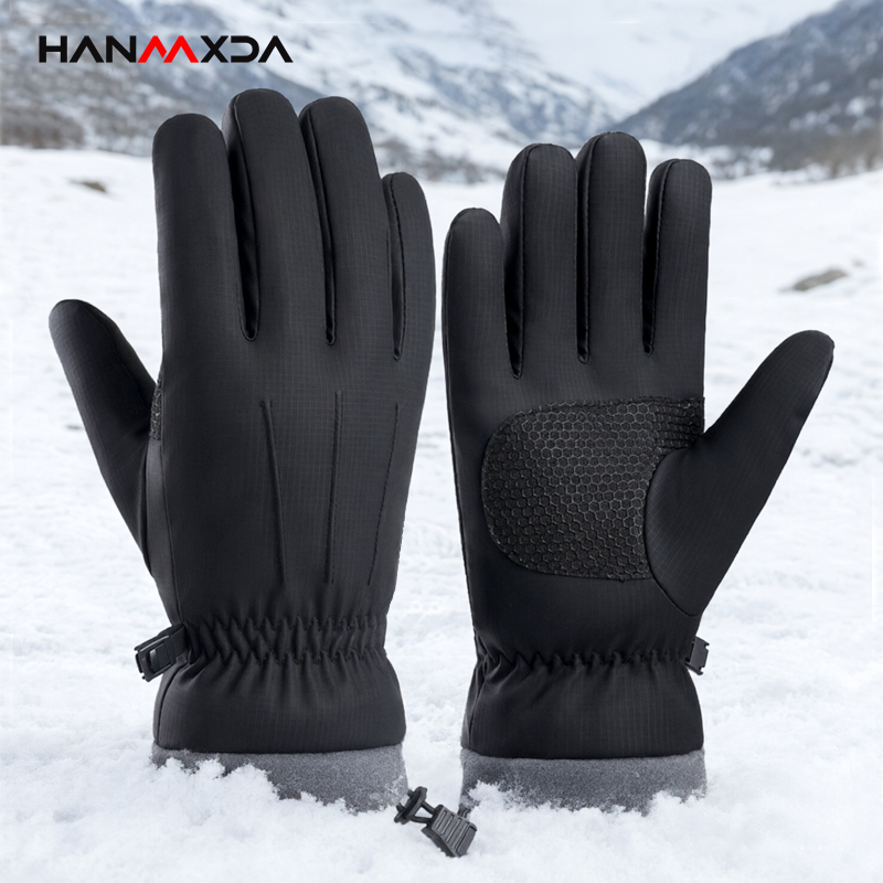 Ski Glove Waterproof - Gants d'hiver imperméables pour hommes, doublés