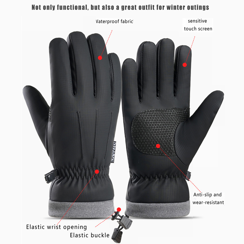 Gants d'hiver imperméables pou - Ski Glove Waterproof avis et prix