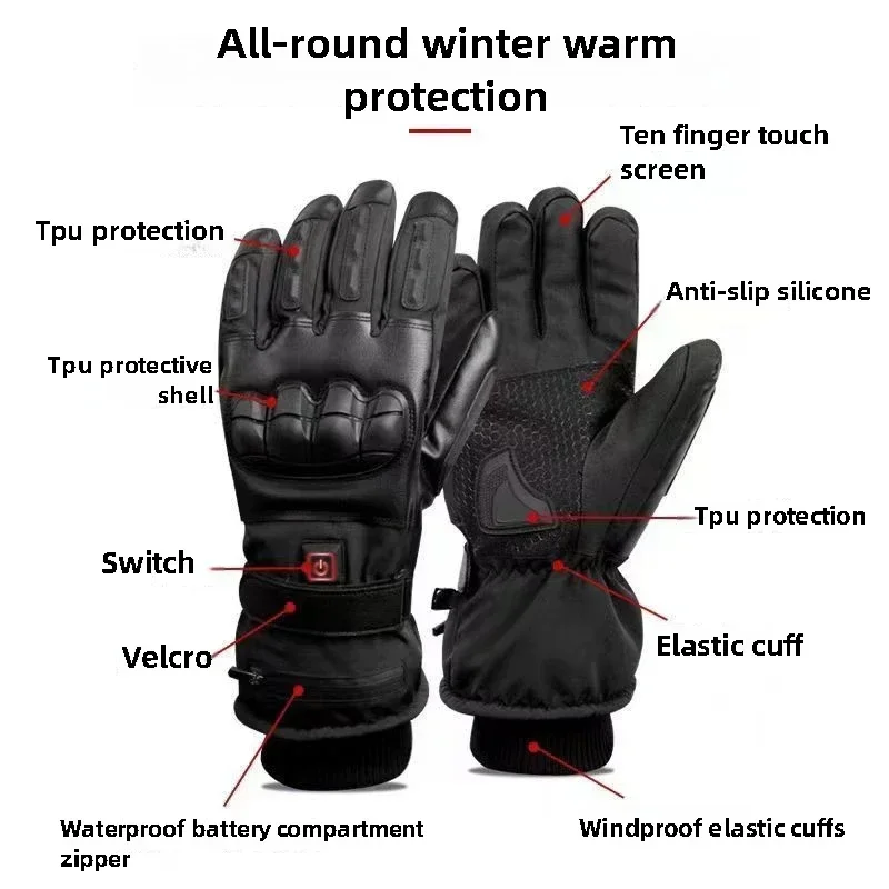 Gants chauffants chauffe-mains - Ski Glove Waterproof avis et prix