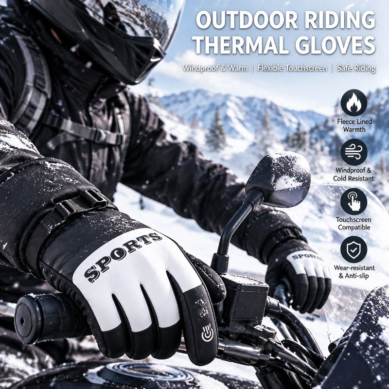 Gants de moto d'hiver, impermé - Ski Glove Waterproof avis et prix